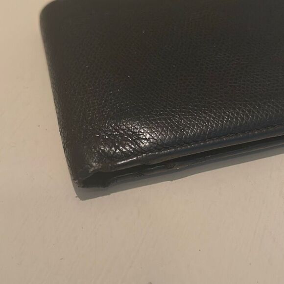Dolce & Gabbana Bifold Wallet Black Leather Cardholder Minimalist Quiet Luxury - Picture 4 of 15